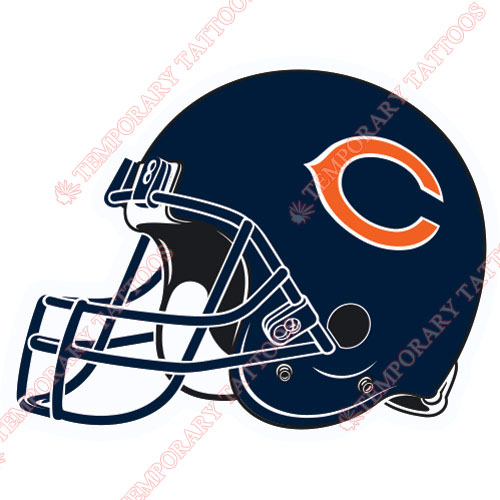 Chicago Bears Customize Temporary Tattoos Stickers NO.461